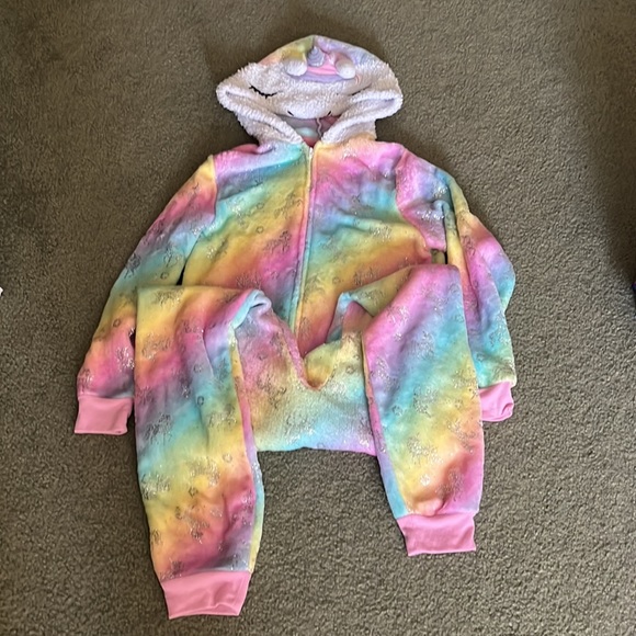 Rainbow Unicorn Onesie - Picture 2 of 6